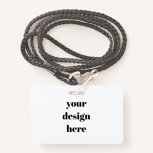 badge (Voorkant met draagriem)