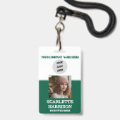 Badge (Voorzijde met lanyard)