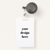 badge (Voorkant met intrekbare)