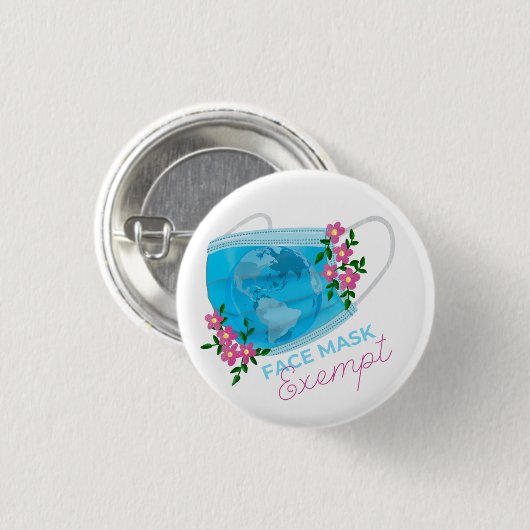 Badge £ 3 ronde button 3,2 cm (Voorkant /achterkant)