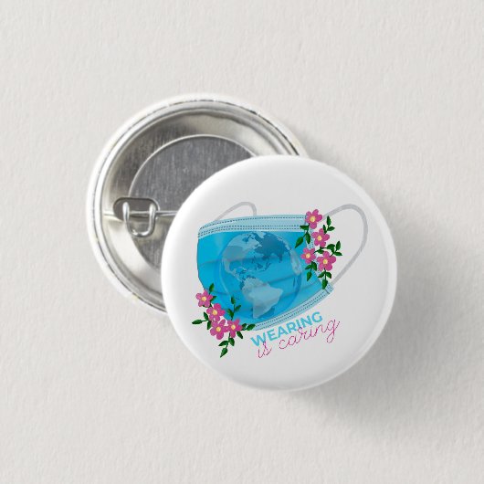 Badge £ 3 ronde button 3,2 cm (Voorkant /achterkant)