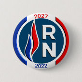 Badge 57 mm, RN 2022 2027 3D Ronde Button 5,7 Cm (Voorkant)
