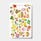 Badge Accessory (Cartoons & Food)  (Achterkant)