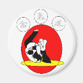 BADGE AIKIDO MAGNEET (Voorkant)
