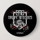BADGE ANTENNES RONDE BUTTON 4,0 CM (Voorkant)
