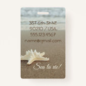 Badge/Bagagelabel Badge (Achterkant)