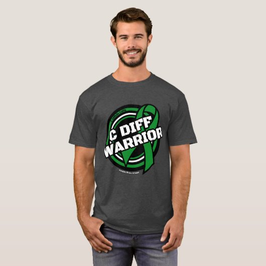 Badge...C Diff T-shirt (Voorkant volledig)