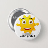 Badge Câlin Ronde Button 5,7 Cm (Voorkant /achterkant)