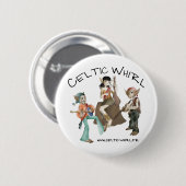 Badge Celtic Whirl Ronde Button 5,7 Cm (Voorkant /achterkant)