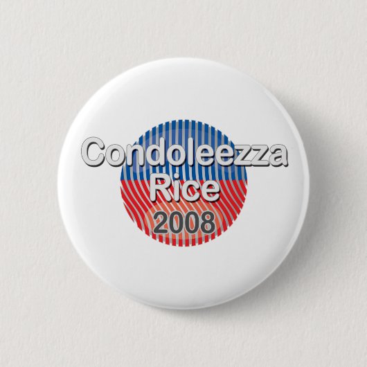 badge-condoleezzarice ronde button 5,7 cm (Voorkant)