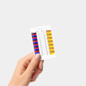 Badge Credit Card Formaat Fase Kleur (Handheld)