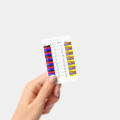 Badge Credit Card Sized Phase Color Texas (Handheld)
