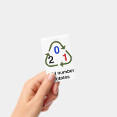 Badge Creditcardformaat Fasecalculator (Handheld)