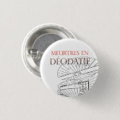 Badge Deodatie Ronde Button 3,2 Cm (Voorkant /achterkant)