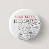 Badge Deodatie Ronde Button 3,2 Cm (Voorkant)