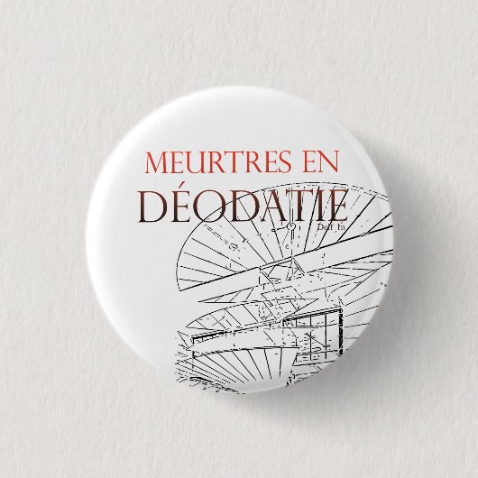 Badge Deodatie Ronde Button 3,2 Cm (Voorkant)