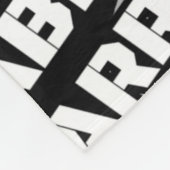 Badge...Diabetes Fleece Blanket (Hoek)