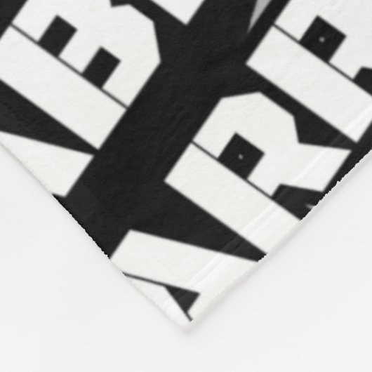 Badge...Diabetes Fleece Blanket (Hoek)