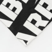 Badge...Diabetes Fleece Blanket Deken (Hoek)