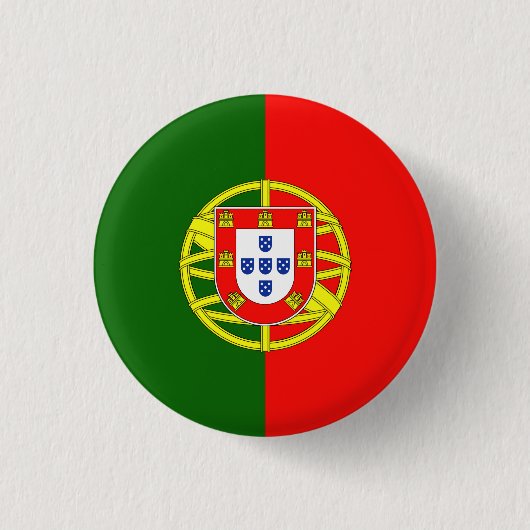 Badge Drapeau Portugal Ronde Button 3,2 Cm (Voorkant)