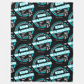 Badge...EDS Fleece Blanket (Voorkant)