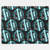 Badge...EDS Fleece Blanket (Voorkant (Horizontaal))