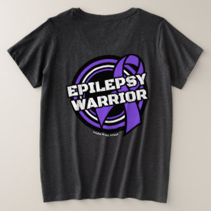 Badge...Epilepsie Grote Maat T-shirt