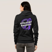 Badge...Epilepsy Hoodie (Achterkant volledig)