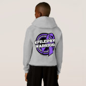 Badge...Epilepsy Hoodie (Achterkant volledig)