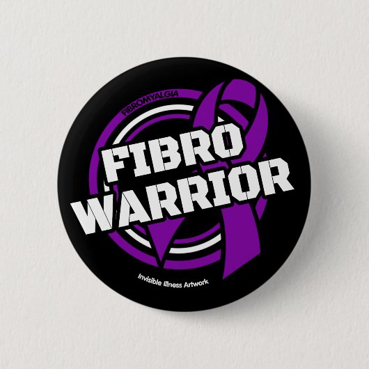 Badge...Fibro Pinback Button (Voorkant)