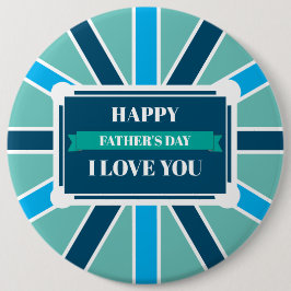 Badge - Happy Vaderdag Ronde Button 6,0 Cm