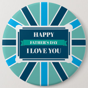 Badge - Happy Vaderdag Ronde Button 6,0 Cm