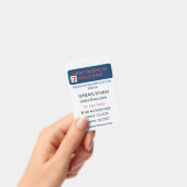 Badge Identification Employee ID Card | Corporate (Handheld)