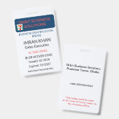 Badge Identification Employee ID Card | Corporate (Voor- en achterkant)