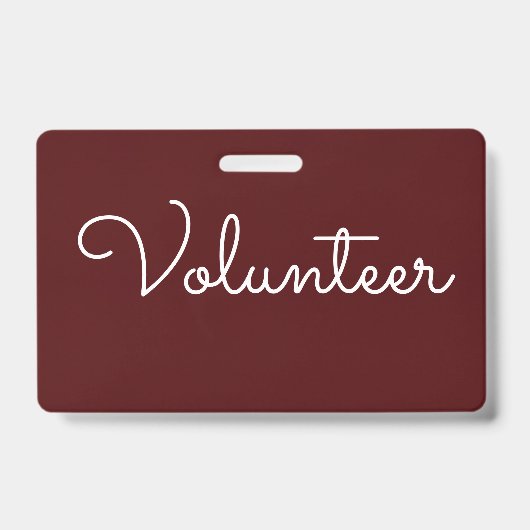 Badge in koordstijl (Voorzijde)