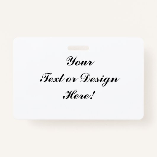  badge - Jouw tekst of ontwerp toevoegen (Voorkant)