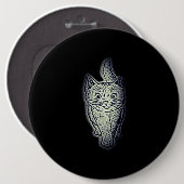 BADGE KNOP STIJL KUNST & ONTWERP RONDE BUTTON 6,0 CM (Voorkant /achterkant)
