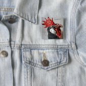 badge knop vierkante button 5,1 cm (In situ)