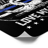 Badge Konijntjes Liefhebben Mijn Manschetten Grapp Poster (Hoek)