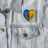 Badge like free Kabylia Vierkante Button 5,1 Cm (In situ)