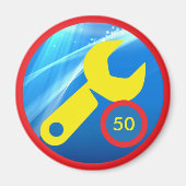 Badge Magneet - 100 InnerCircle (Voorkant)