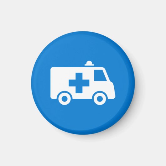 Badge Magneet - Ambulance (Voorkant)