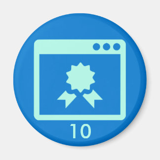 Badge Magneet - Kwaliteit 10