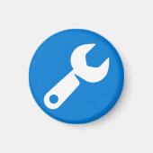 Badge Magneet - Moersleutel (Voorkant)