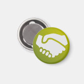 Badge Magneet - Vertrouwen (Voorkant / Achterkant)