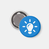Badge Magnet - Idee (Voorkant / Achterkant)
