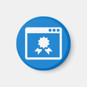 Badge Magnet - Kwaliteit (Voorkant)