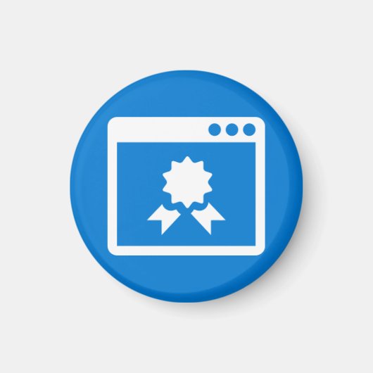 Badge Magnet - Kwaliteit (Voorkant)