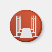 Badge Magnet - Service (Voorkant)