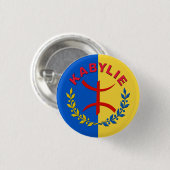 badge mak kabylie 3.2 ronde button 3,2 cm (Voorkant /achterkant)